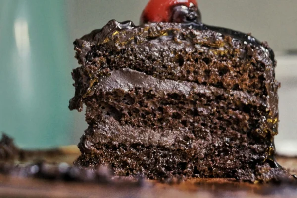 Bolo de Chocolate Simples, Fofinho e Molhadinho